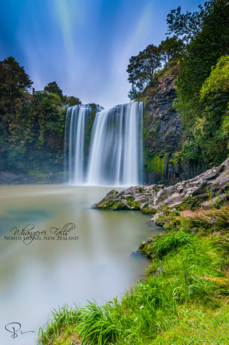 longexposure newzealand fall water waterfall northisland northland whangerei glenbervie whangereifalls