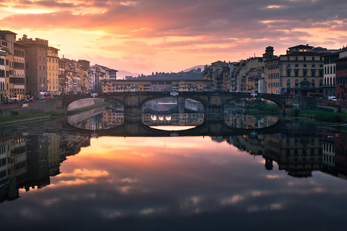 italy sunrise florence canon60d