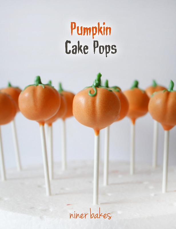 Halloween Pumpkin & Mummy Cake Pops