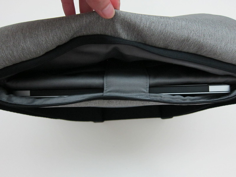 Côte&Ciel - Spree Messenger Bag (Grey Melange) - Laptop Compartment