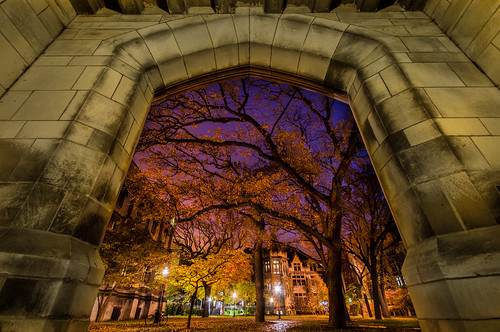 morning blue autumn chicago fall sunrise dawn early aperture nikon long exposure university glow purple sigma 1020mm d90 lightroom4