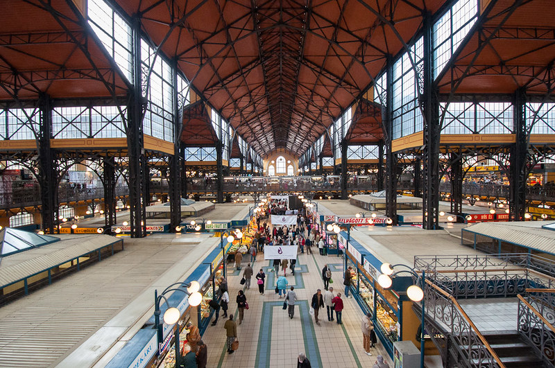 El Mercado Central de Budapest
