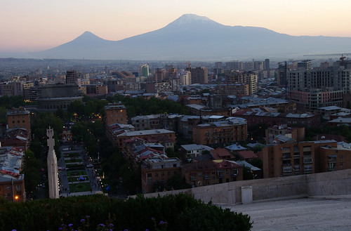 city autumn mountain town october view capital staircase armenia vista overlook viewpoint yerevan cascade armenian ararat mtararat mountararat երեւան երեան