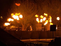 Just a concert, with FIRE!
