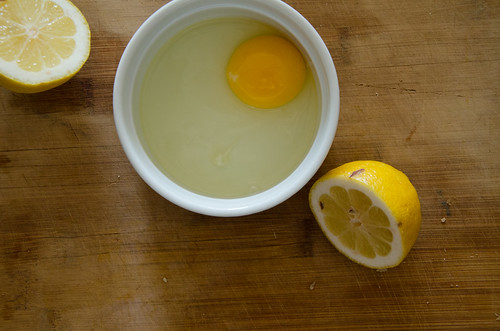 lemon, egg