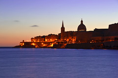 Valletta At Dawn