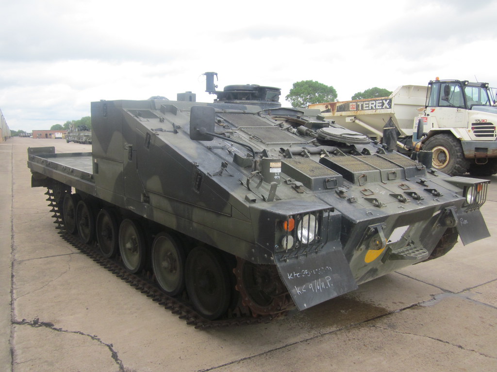 Alvis CVRT Stormer Tracked armoured load carrier with flat bed platform. FOR SALE