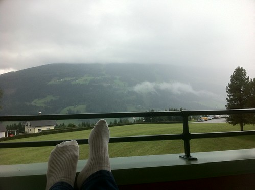 vacation cloud mist alps green rain fog austria view schladming 2012