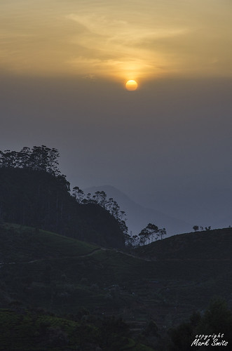 asia liptonsseat nature srilanka sunrise teaplantage