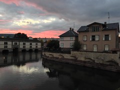 Strasbourg at sunset