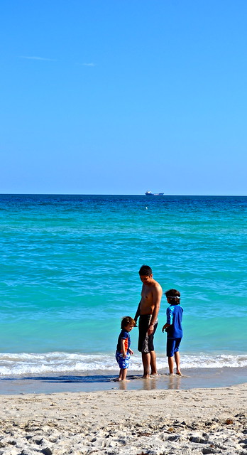 cristal blue water in miami beach