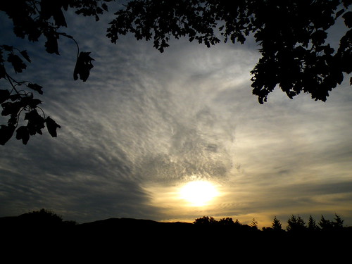 uk autumn sky cloud tree nature wales clouds sunrise dawn countryside october hills chemtrails 2012 rospix