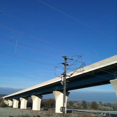 Viaduc de Sarramtroff pour TGV