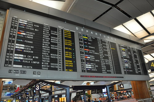 Changi Airport - Return to Hong Kong soon
