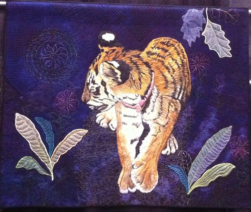 Baby Tigress Sheena~Quilt by Pat Durbin