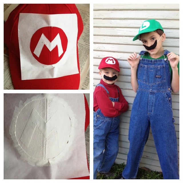 DIY Mario and Luigi Costumes