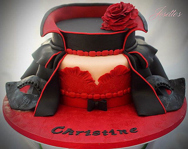 Vampire Theme Cake by Josette Magri
