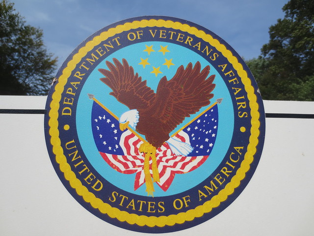 United States of America, Department of Veterans Affairs badge at ...