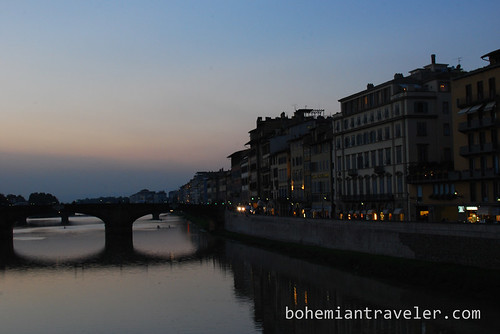 Arno and Ponte Vecchio