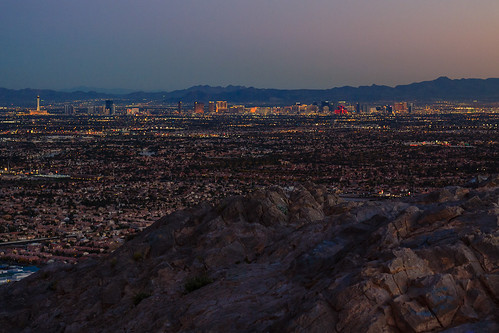 city sunset unitedstates lasvegas nevada moutains scenicviews