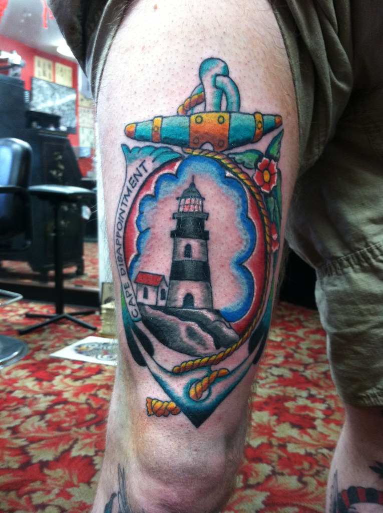 Tattoo of Lighthouses