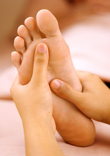 Spa foot massage