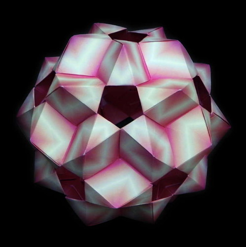 origami polyhedron modularorigami alekseeva icosahedralsymmetry annaalekseeva