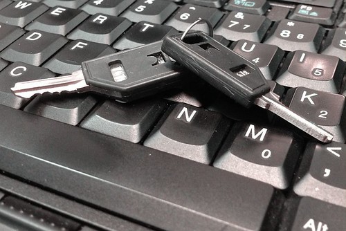 Keys on Keyboard