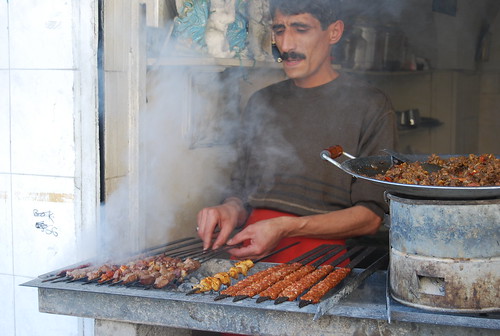 Kebab seller