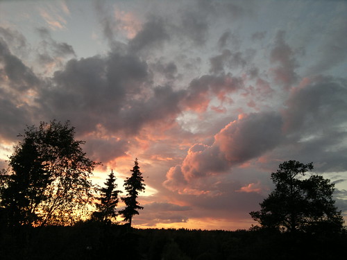 sunset sky clouds nokia n8 nokian8