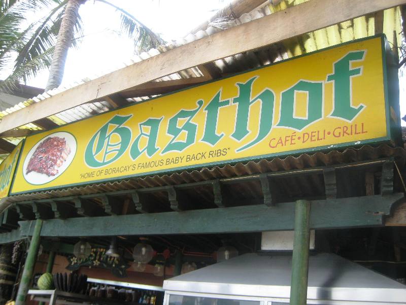 Top Ten Things to Do in Boracay, Where to Eat in Boracay, Gasthof