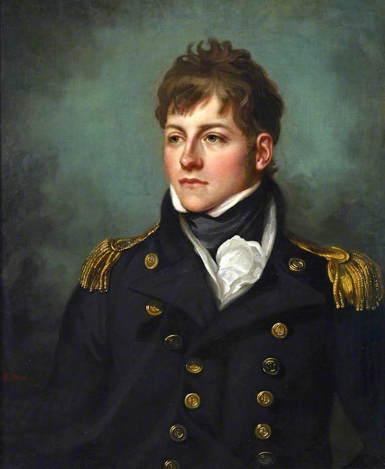 Captain George Miller Bligh by Mather Brown - 1812