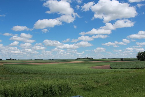 clouds farmland