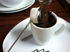 Parisian hot chocolate