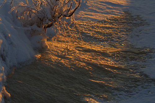 winter snow ice sunrise finland