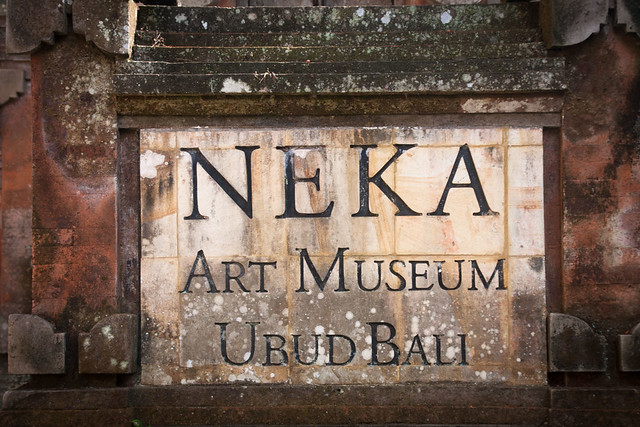 Neka Art Museum sign