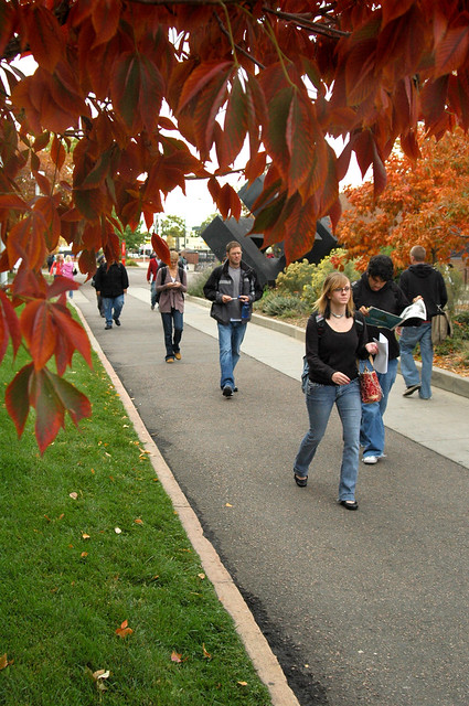 Students in Fall