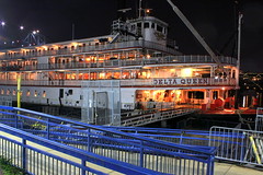 The Delta Queen at Night