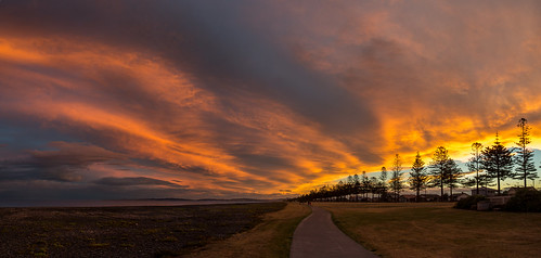 dusk foehn hawkesbay napier newzealand sky sunset