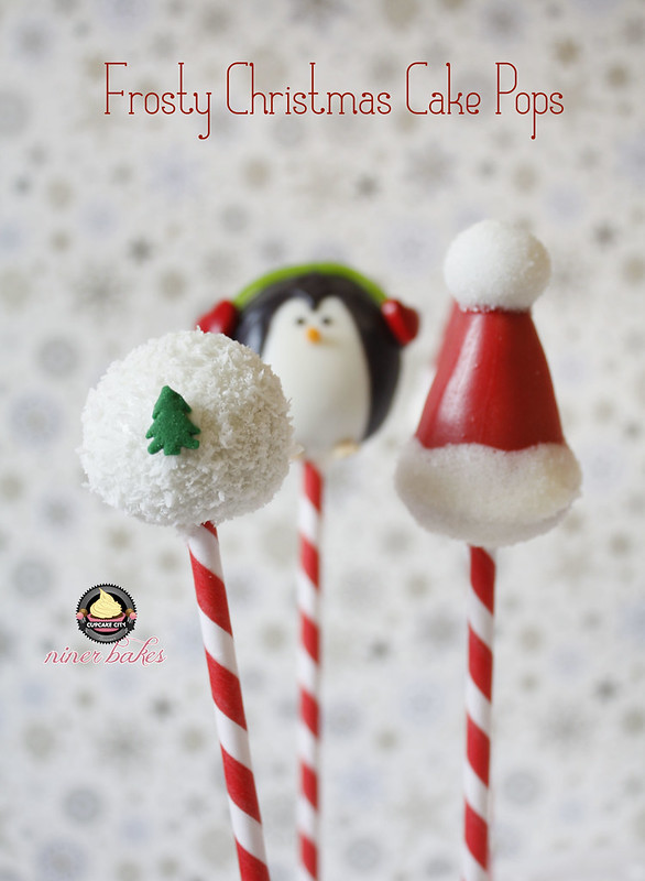 Weihnachts Cake Pops: Pinguine, Schneemänner Santa Hütchen, Weihnachtsbäume und viele mehr!