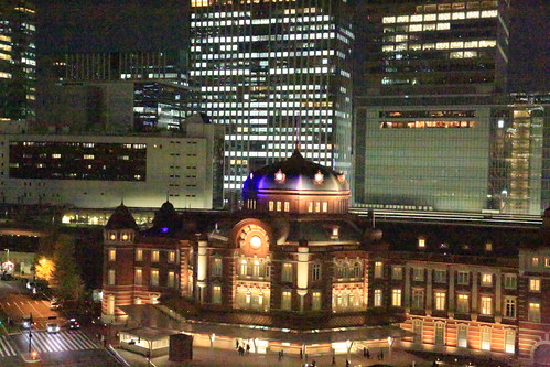 New Old Tokyo Station Night View (test ISO65535)