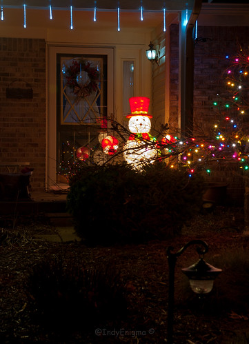 christmas decorations holiday lights snowman wreath