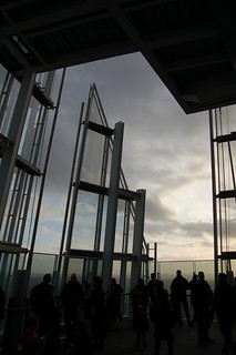 The view from The Shard - The open viewing platform