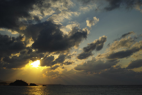 sunset japan okinawa kise nago 日没 沖縄県 名護市 dp2merrill 喜瀬