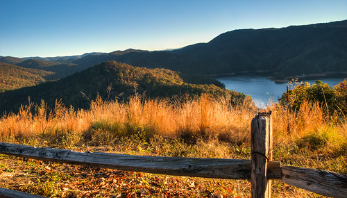 mountain lake fence flickr southcarolina herowinner