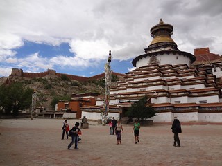 Estupa Kumbum dentro do Palcho Monastery