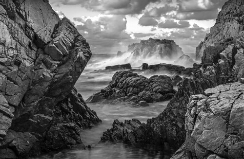 ocean sea clouds coast skåne rocks waves sweden stones kullaberg mygearandme
