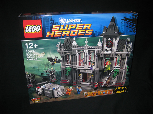 STICKER SHEET LEGO 10937 Batman Arkham Asylum Breakout