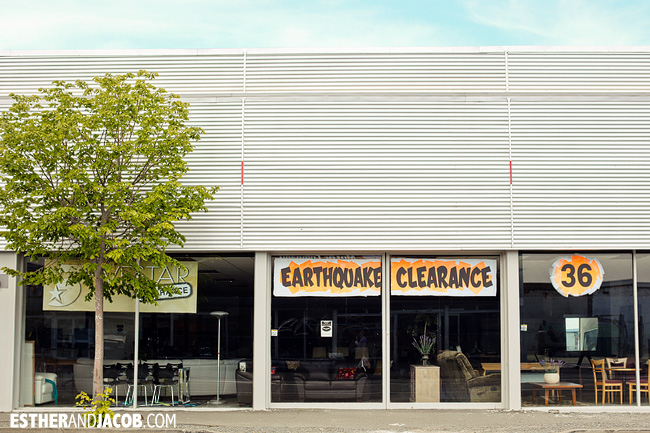 Store Earthquake Clearance | How to spend 48 hours in Christchurch | What to do in 2 days in Christchurch | Christchurch New Zealand Travel Photography
