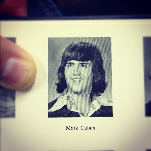 Mark Cuban, 1976 Mt. Lebanon High School yearbook